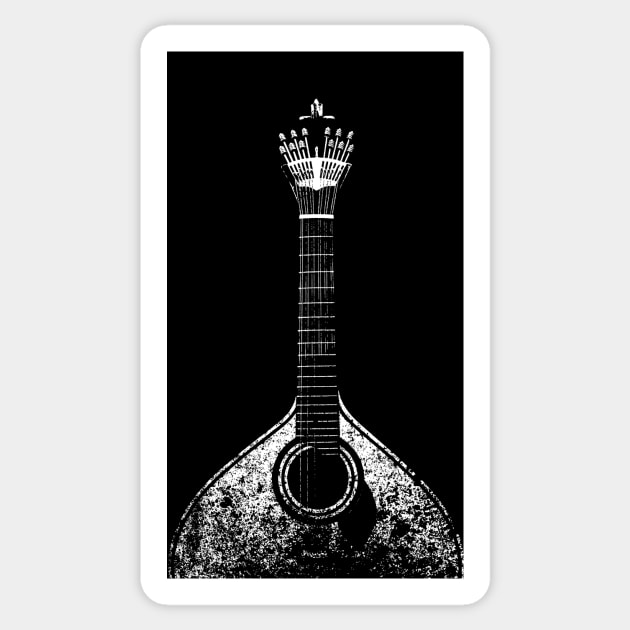 Portuguese Guitar-Fado-Music-Portugal Sticker by StabbedHeart